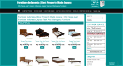 Desktop Screenshot of furnitureindonesian.net