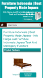 Mobile Screenshot of furnitureindonesian.net